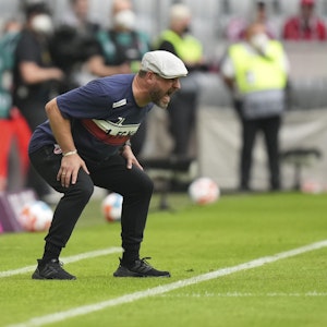 Steffen Baumgart brüllt den 1. FC Köln nach vorne.