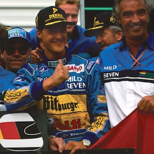 November 1994: Michael Schumacher wird Formel-1-Weltmeister.