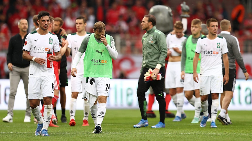 Hängende Köpfe bei Borussia Mönchengladbach: Beim Auswärtsspiel bei Union Berlin haben die Fohlen 1:2 verloren.