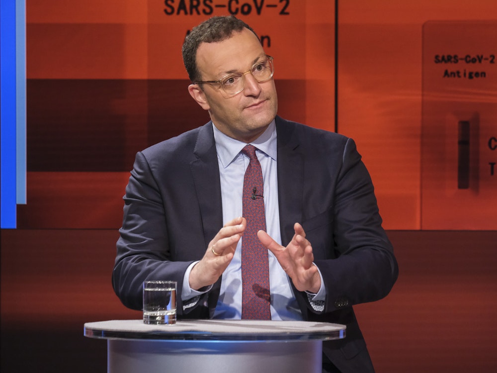 ARD/"hart aber fair" vom 30.08.2021 mit Jens Spahn (CDU, Bundesgesundheitsminister)