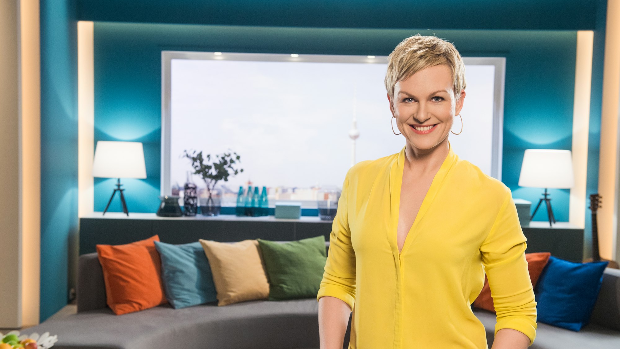 Karen Heinrichs, Moderatorin des SAT.1-Frühstücksfernsehen.