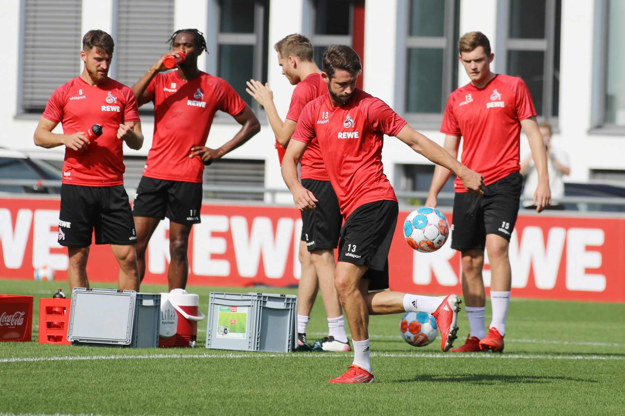 Training des 1. FC Köln
mit Mark Uth.
