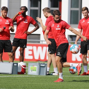 Training des 1. FC Köln mit Mark Uth.