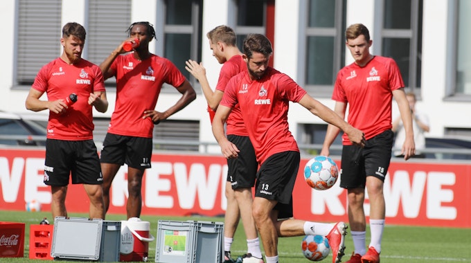 Training des 1. FC Köln
mit Mark Uth.
