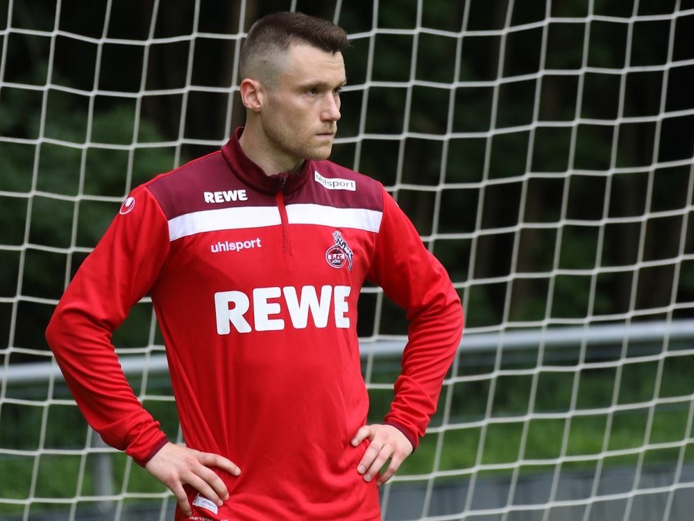 Christian Clemens im Training der U21 des 1. FC Köln