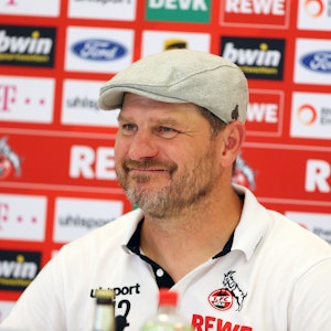 Pressekonferenz des 1. FC Köln mit Steffen Baumgart