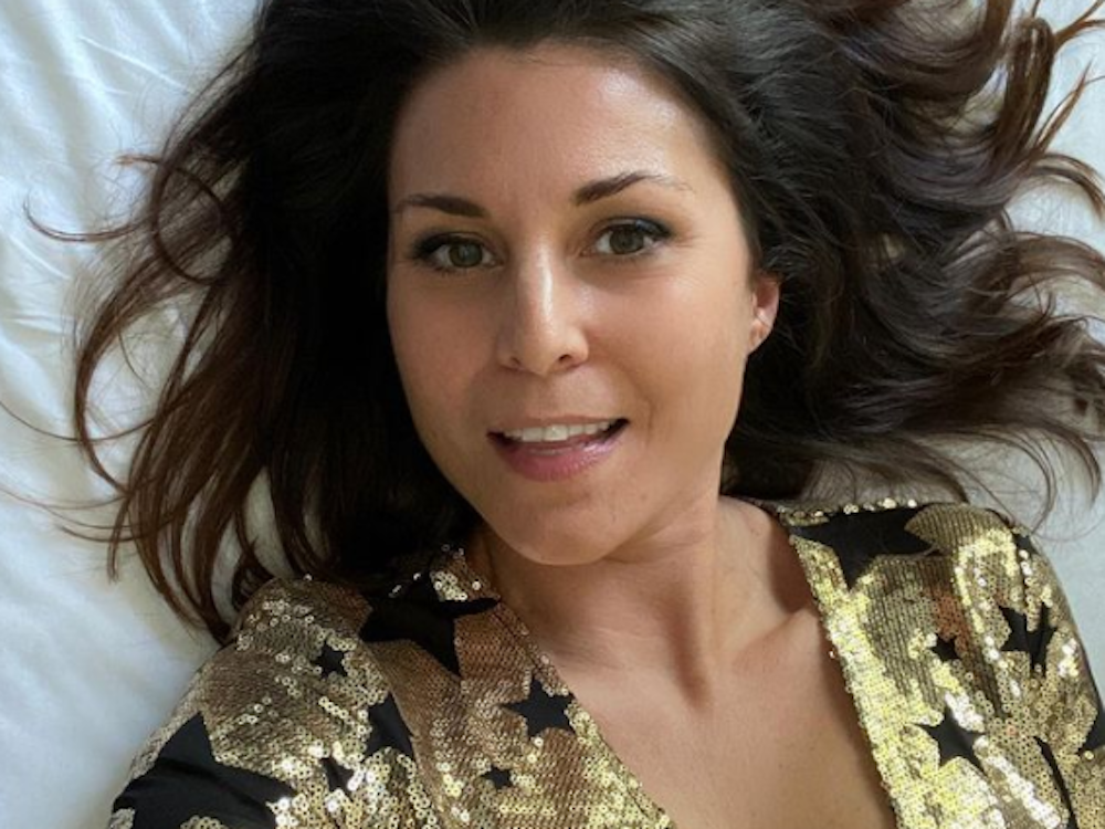 Vanessa Blumhagen, hier auf einem Instagram-Selfie vom Mai 2021, steht ihren Fans auf ihrem Instagram-Profil Rede und Antwort.