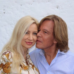 Jürgen Drews und Ehefrau Ramona während der ARD-TV-Sendung „Immer wieder sonntags“.