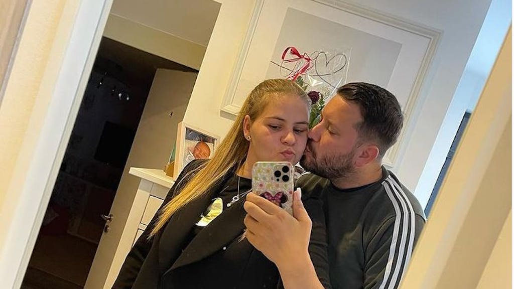 Sylvana Wollny und Ehemann Florian Köster auf einem Instagram-Selfie vom 25. August 2021.
