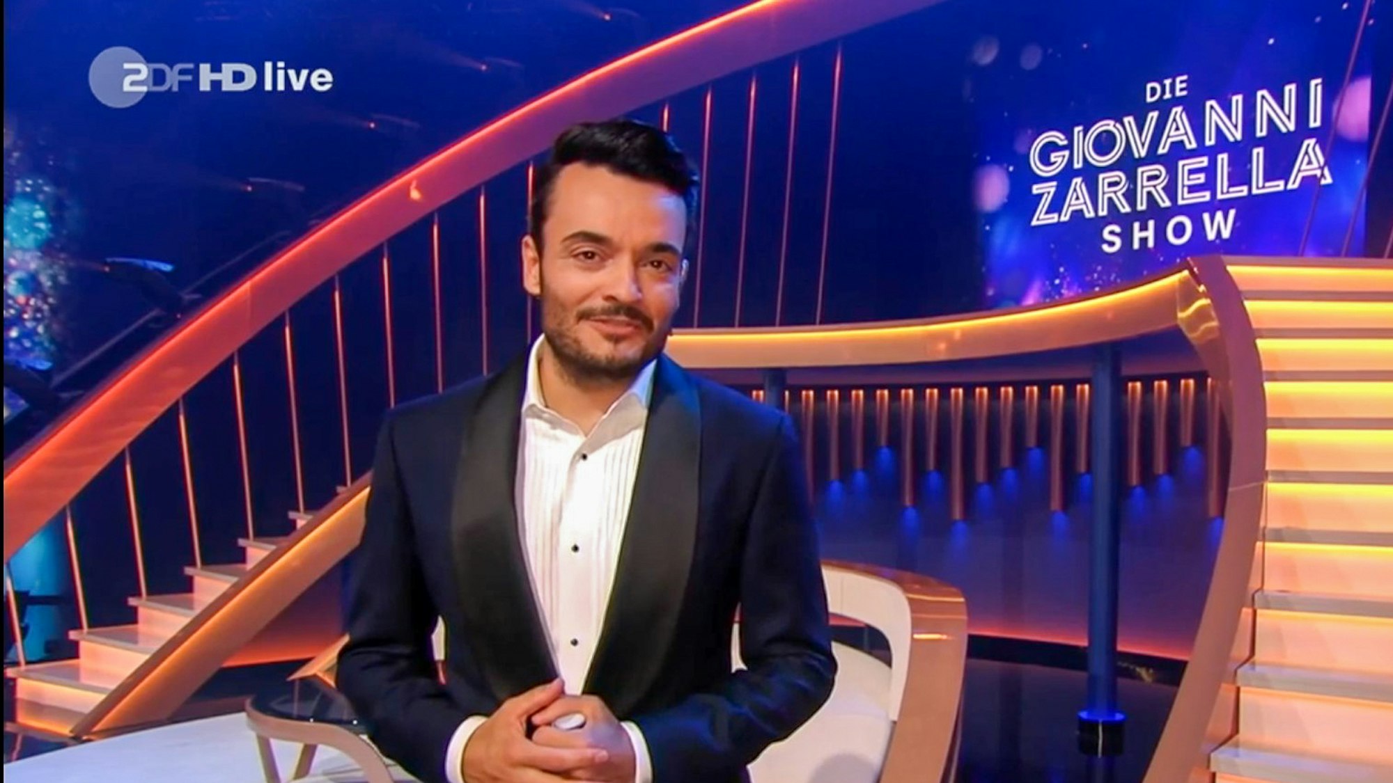 11.09.2021: Giovanni Zarrella moderiert zum ersten Mal im ZDF um 20.15 Uhr "Die Giovanni Zarrella Show". Quelle: ZDF (Screenshow)