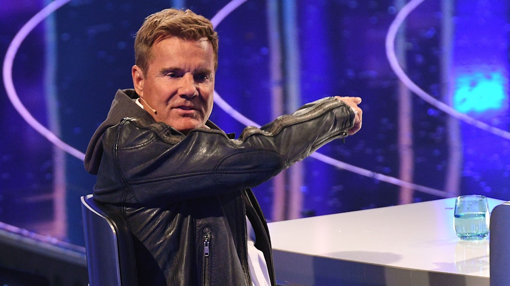 Dieter Bohlen 2018 in der ersten Liveshow der 15 Staffel von „Deutschland sucht den Superstar“.