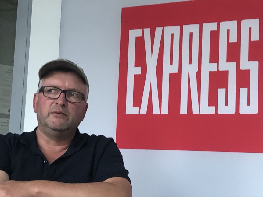 Markus Wipperfürth beim EXPRESS-Besuch