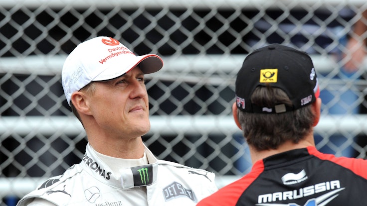 Michael Schumacher, hier am 25. November 2011 beim GP von Brasilien.