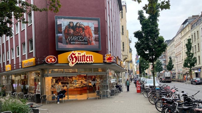 Die Traditions-Bäckerei Hütten in der Kölner Südstadt.