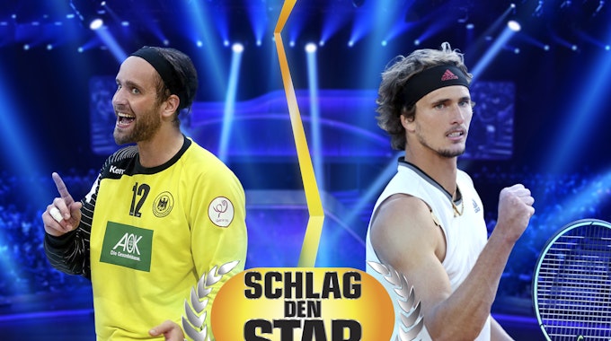 Die neuen Kandidaten von „Schlag den Star“ stehen fest: Silvio Heinevetter (l.) und Alexander Zverev (r.) treten am 18. September gegeneinander an.