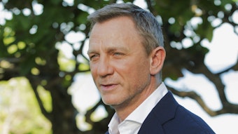 Daniel Craig, hier bei der Vorstellung des 25. „James Bond“-Film in Oracabessa, zeigt sich bei seinem Bond-Abschied von seiner emotionalen Seite.