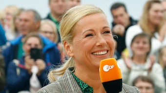 Andrea Kiewel moderiert seit über 20 Jahren denZDF-„Fernsehgarten“.