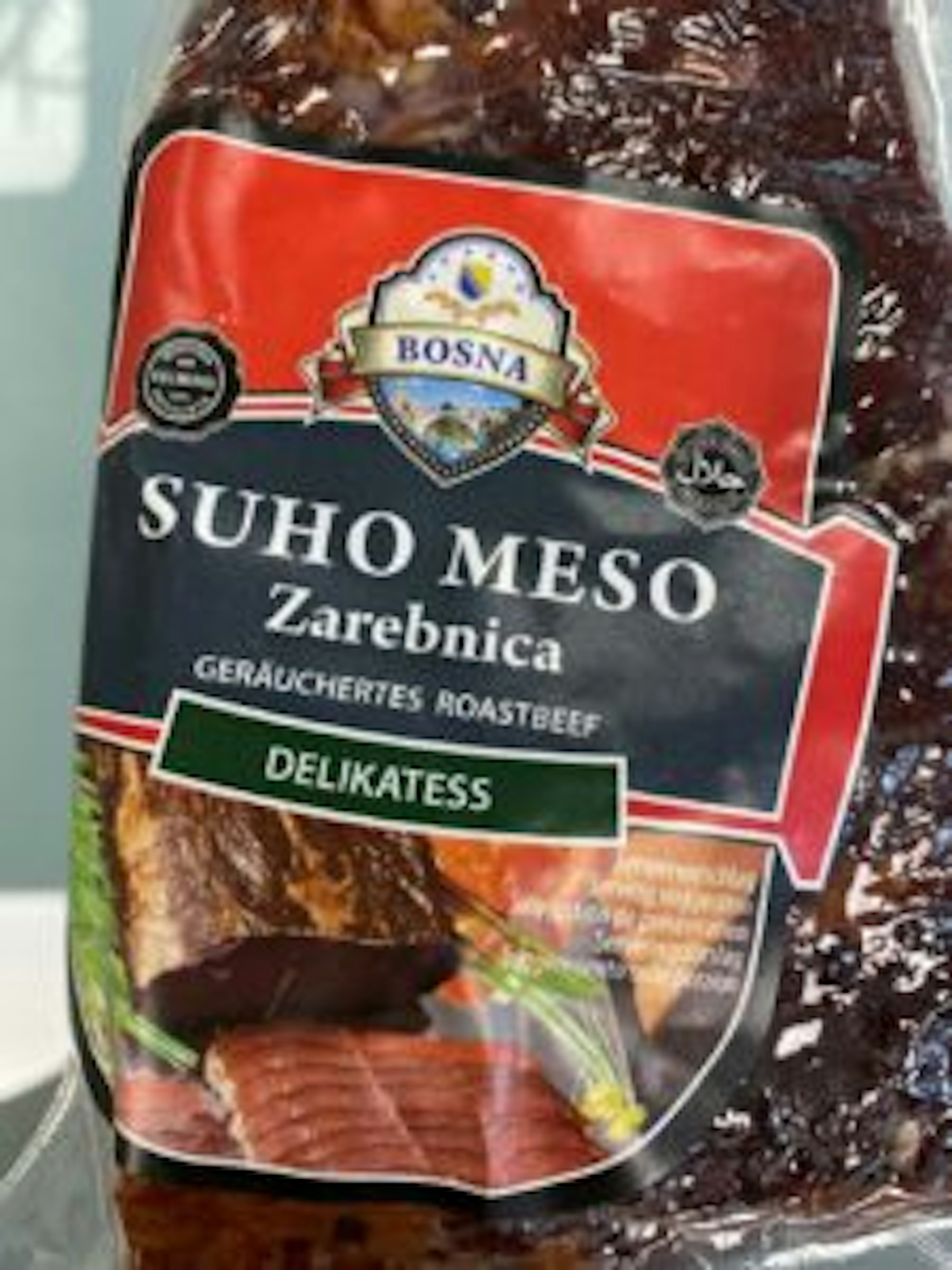Der Hersteller Kelmendi ruft „Suho Meso Zarebnica“ geräuchertes Roastbeef zurück.