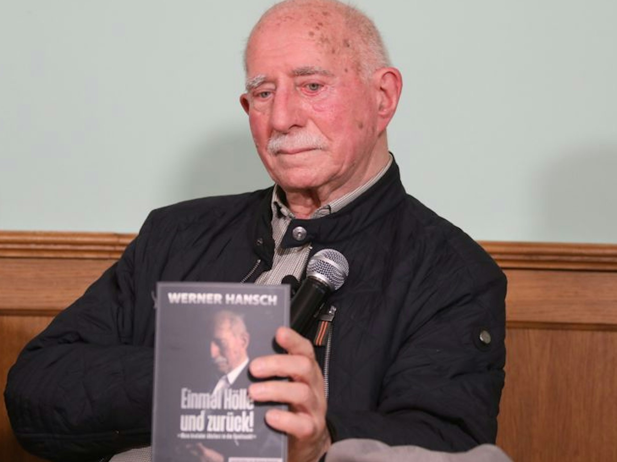 Werner Hansch stellte im September sein neues Buch vor und weinte.