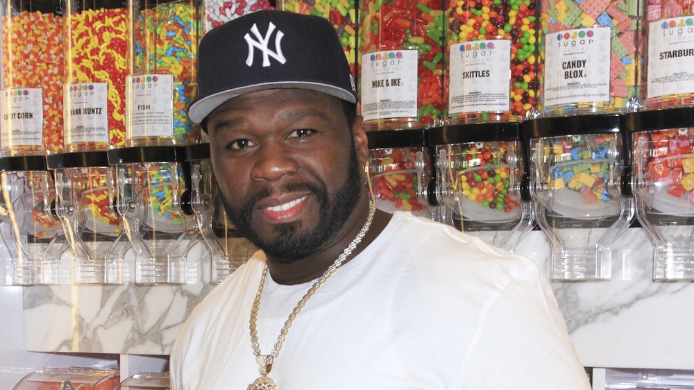 Photo by: Raoul Gatchalian/STAR MAX/IPx 2021 9/3/21 50 Cent unveils candy shop goblet at New Sugar Factory in Las Vegas, Nevada.