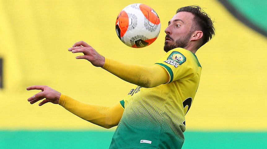 Ex-Fohlen Josip Drmic hat im Juli 2020 sein letztes Premier-League-Spiel für Norwich.