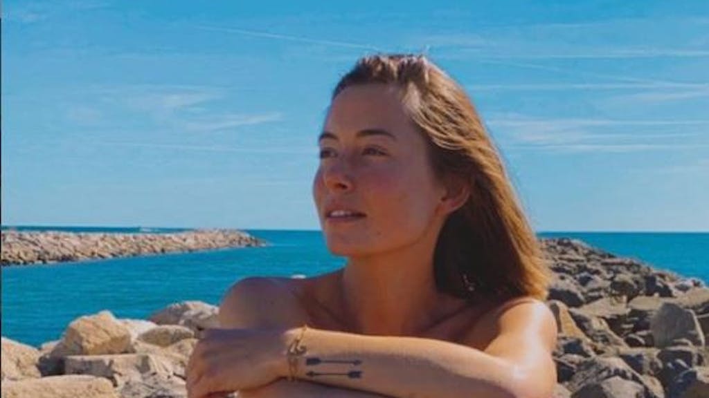 Jennifer Lange genießt ihren Urlaub im September 2021 in Südfrankreich.