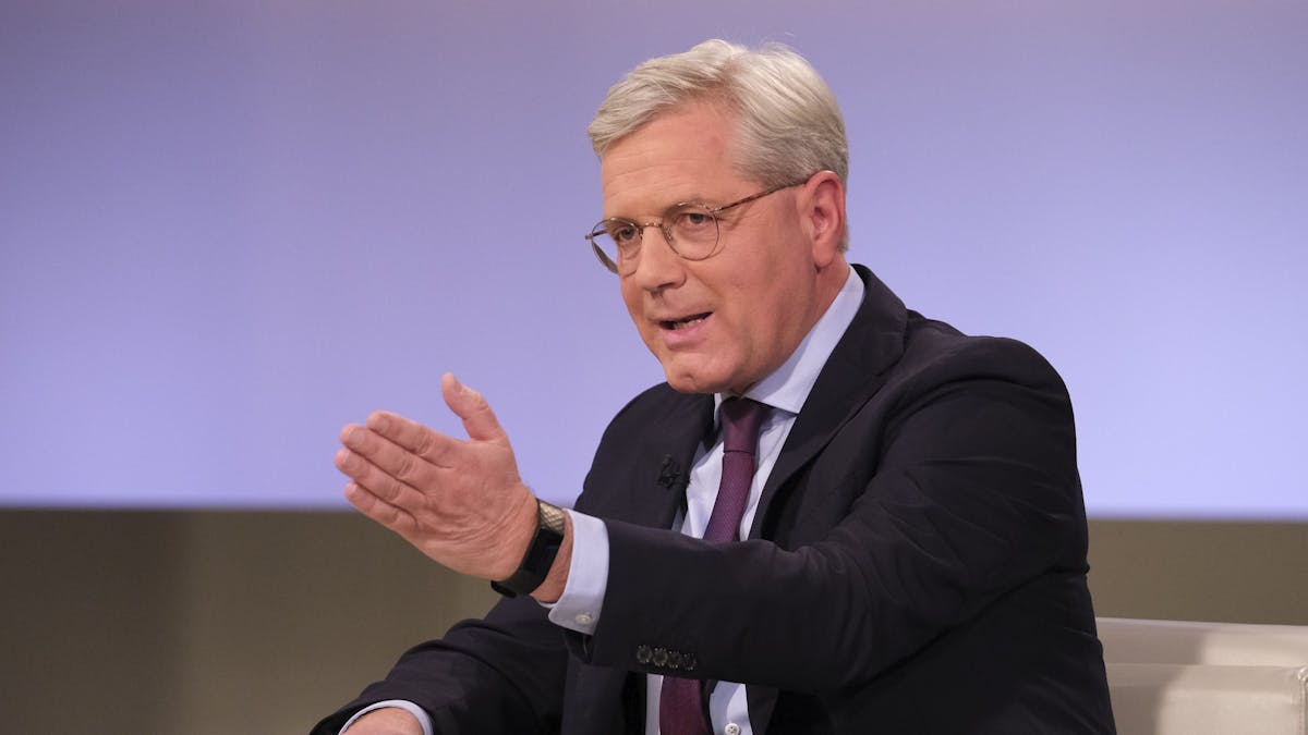CDU-Politiker Norbert Röttgen diskutiert am Sonntagabend (3. Oktober 2021) bei „Anne Will“.