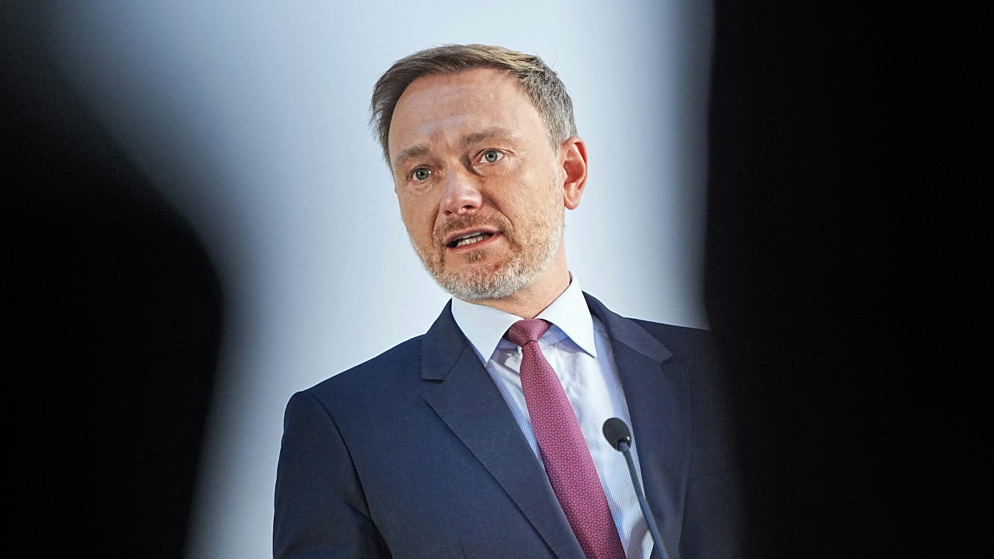 Christian Lindner, FDP-Bundesvorsitzender, spricht am 6. Oktober 2021 in Berlin.