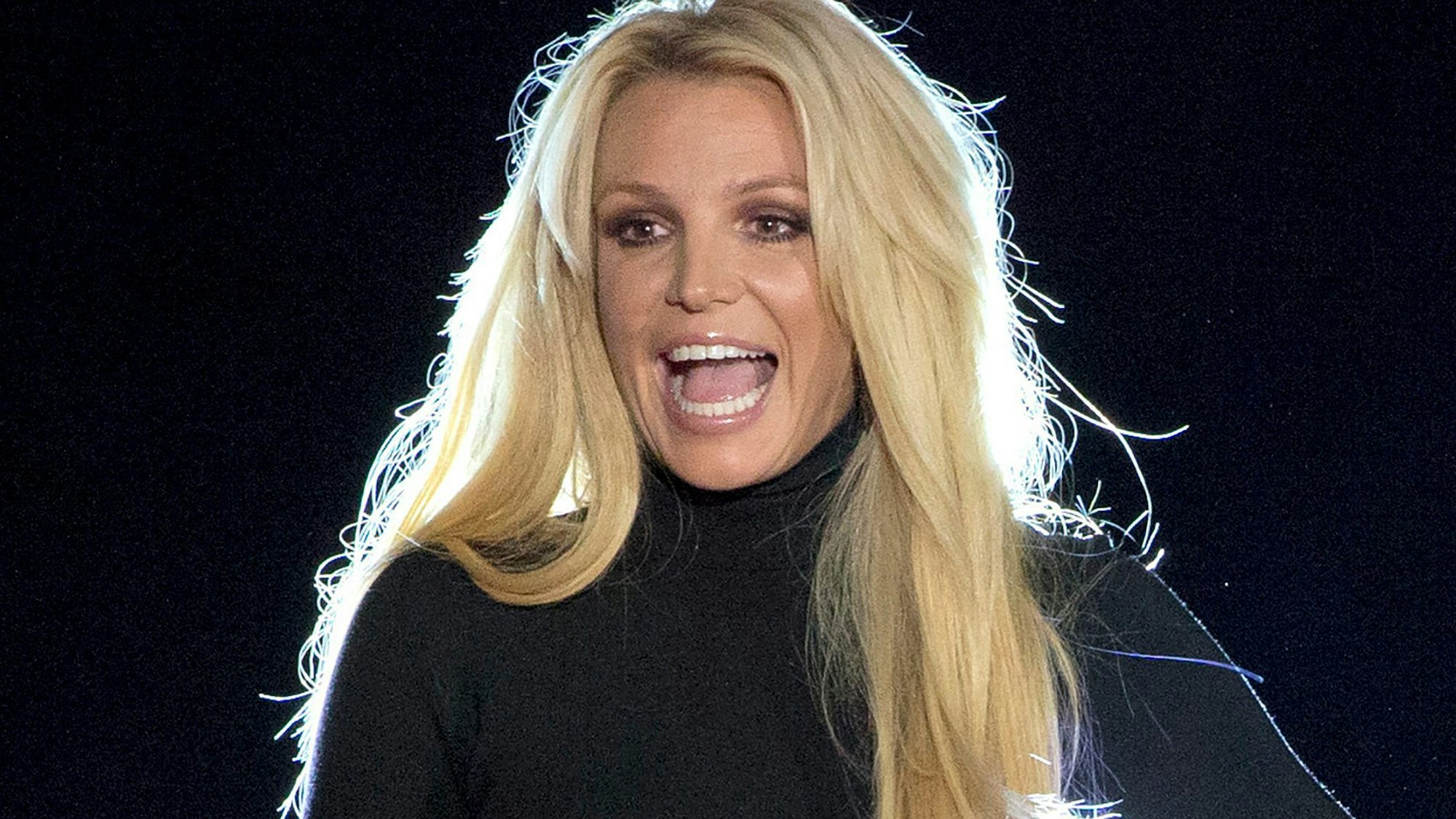 Britney Spears steht am 18. Februar 2018 auf der Bühne des Park MGM Hotel-Casino in Las Vegas. Ihre Kinder Sean (16) und Jayden (15) zeigen sich jetzt auf Instagram.