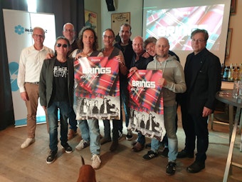 Brings-Film: Band präsentiert Film und Filmplakat am 13. Oktober 2021 im Gaffel am Dom. 
