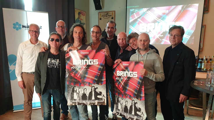 Brings-Film: Band präsentiert Film und Filmplakat am 13. Oktober 2021 im Gaffel am Dom.