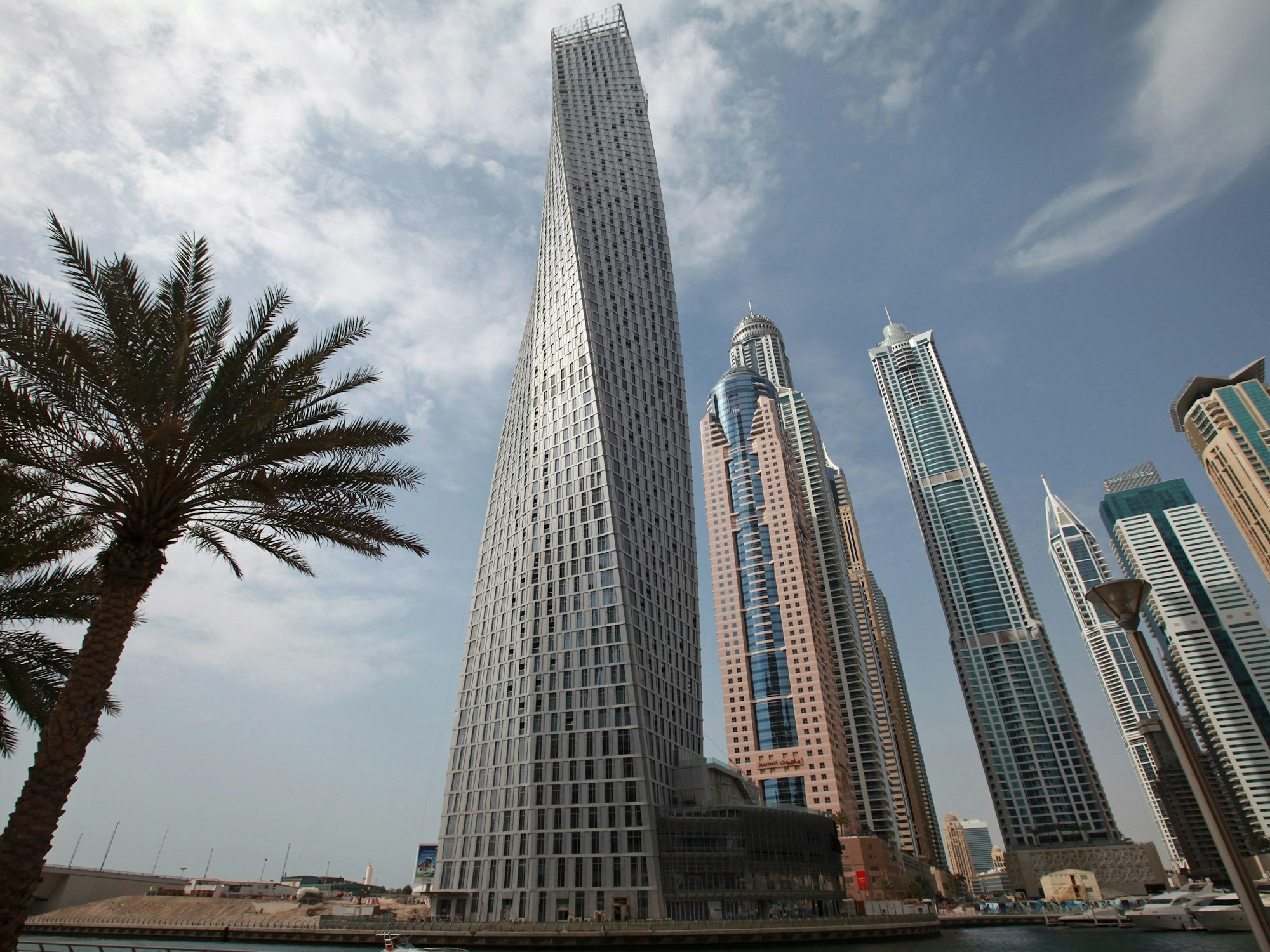 Blick auf Hochhäuser in Dubai. Dortwurde der 25-jährige Billy Hood mit Cannabis-Öl erwischt.