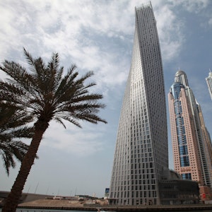 Blick auf Hochhäuser in Dubai. Dort wurde der 25-jährige Billy Hood mit Cannabis-Öl erwischt.