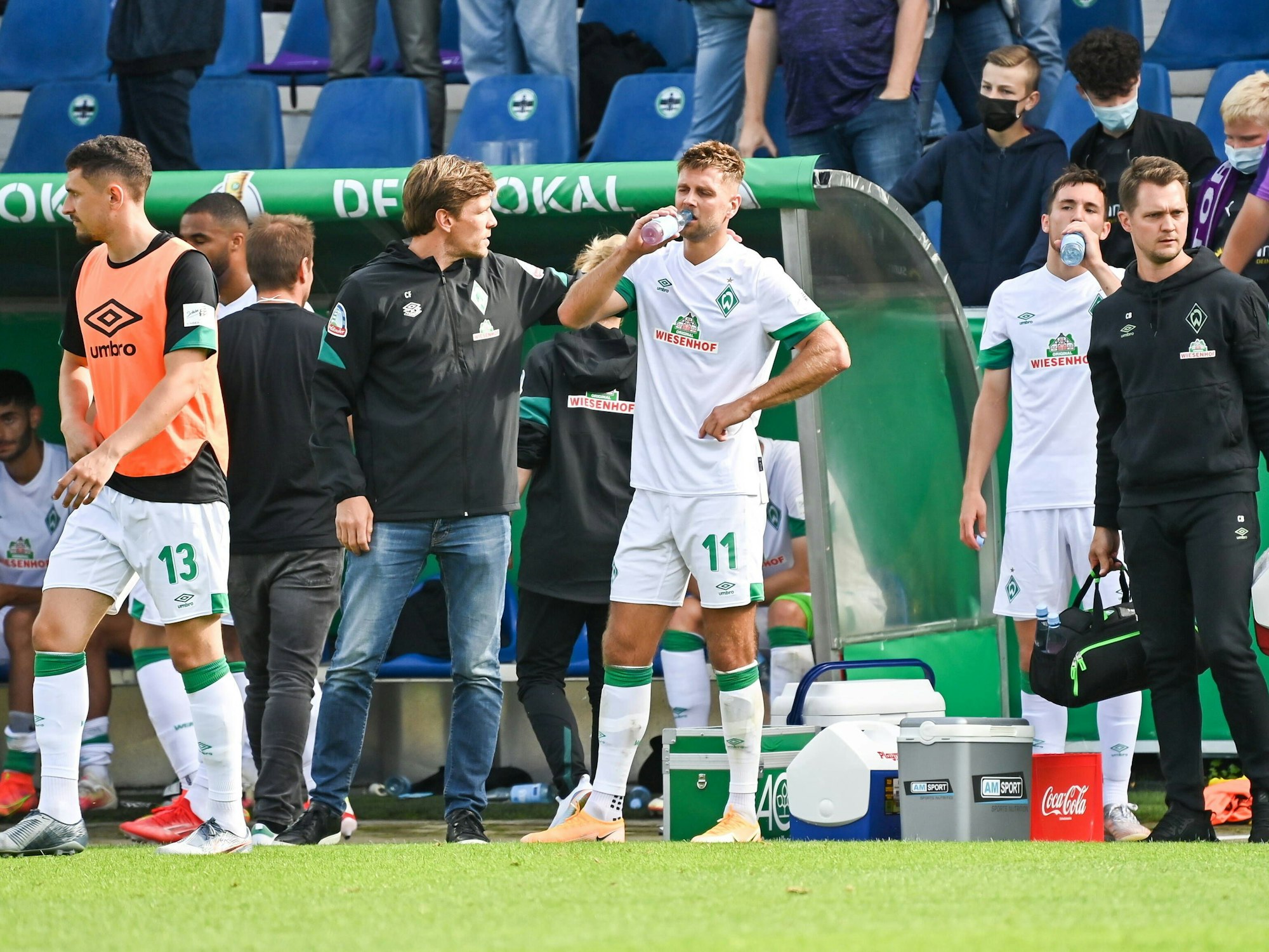 Enttäuschung bei Werder Bremen.