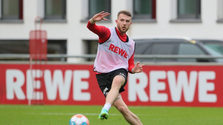 Jannes Horn trainiert nach seiner Verletzung wieder beim 1. FC Köln.