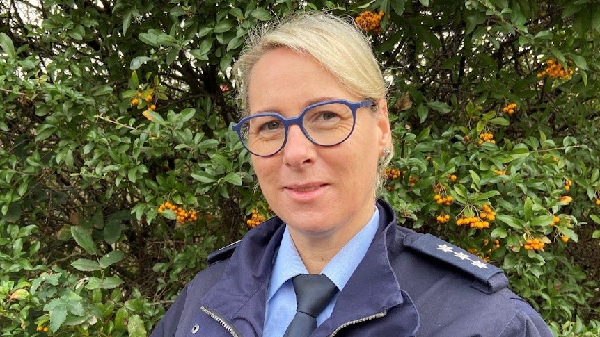 Claudia Färber, Polizeihauptkommissarin aus dem Rhein-Erft-Kreis, arbeitet als Opferschützerin