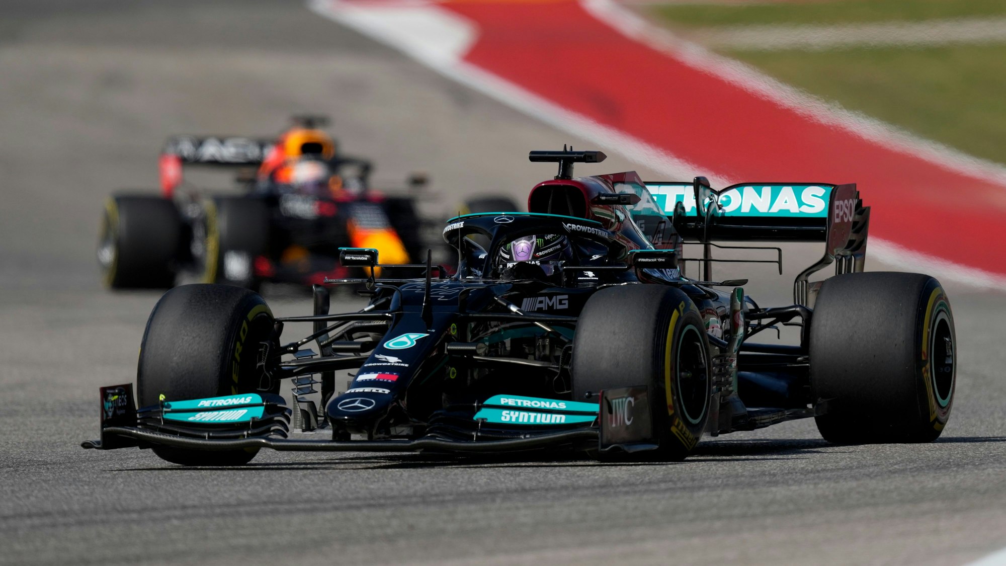 Lewis Hamilton im Formel-1-Rennen in Austin