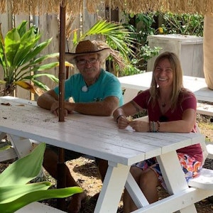 Konny und Manuela Reimann am 24. Oktober 2021 auf Hawaii.