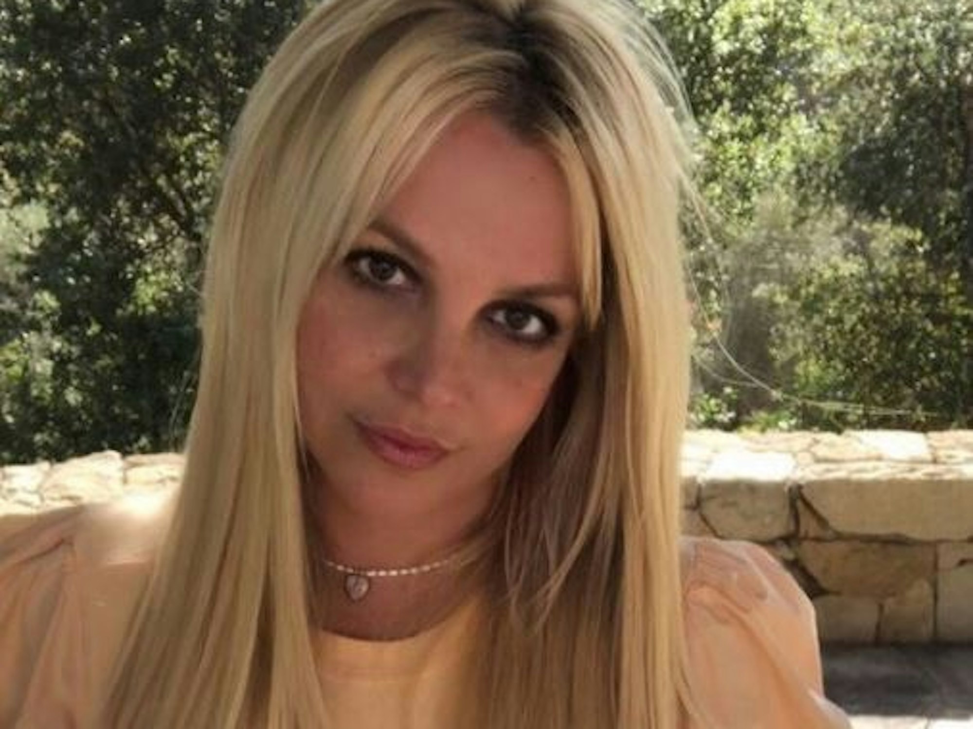 Britney Spears postete dieses Foto am 22. Oktober 2021 auf ihrer Instagram-Seite.