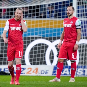 Florian Kainz und Rafael Czichos spielen mit dem 1. FC Köln bei der TSG Hoffenheim.
