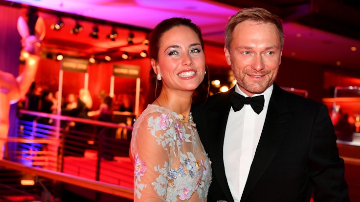 Christian Lindner und Franca Lehfeldt (hier 2018 in Berlin) wollen bald heiraten.