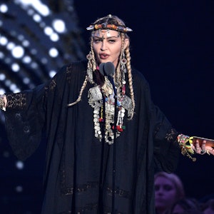 US-Sängerin Madonna bei den „MTV Video Music Awards“ 2018 in New York.