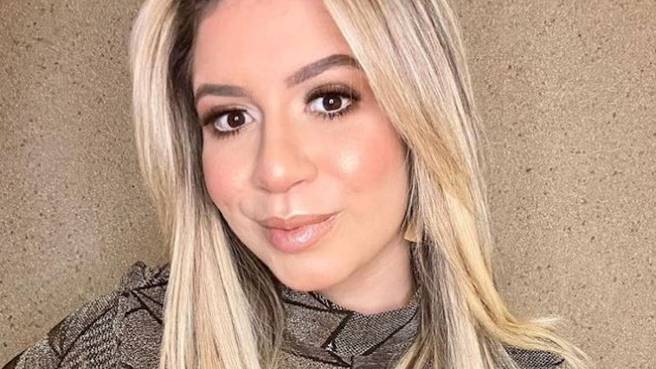 Das Foto zeigt ein Selfie, das Starsängerin Marília Mendonça am 26. Juni 2021 auf Instagram hochgeladen hat.