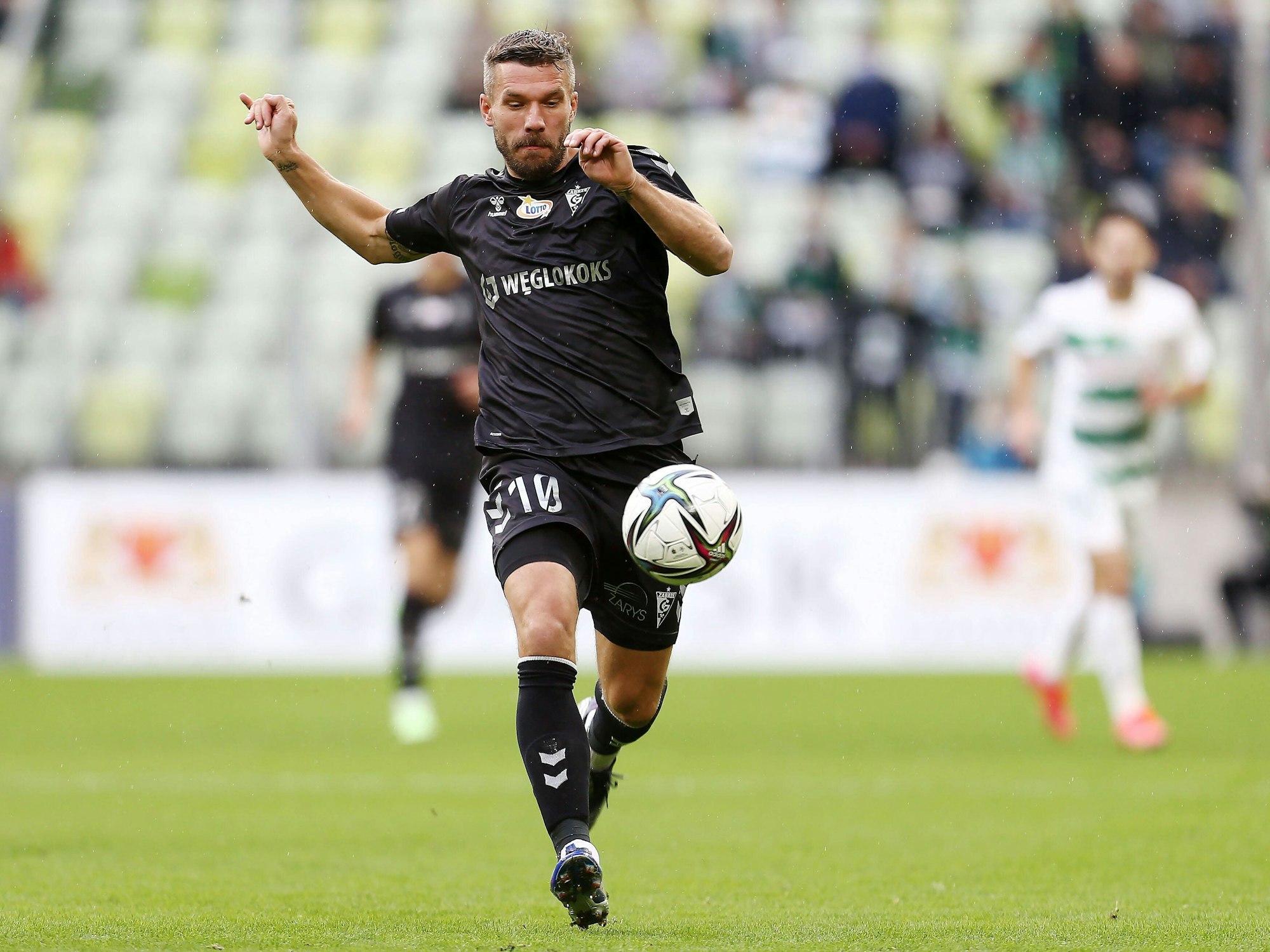 Lukas Podolski am Ball