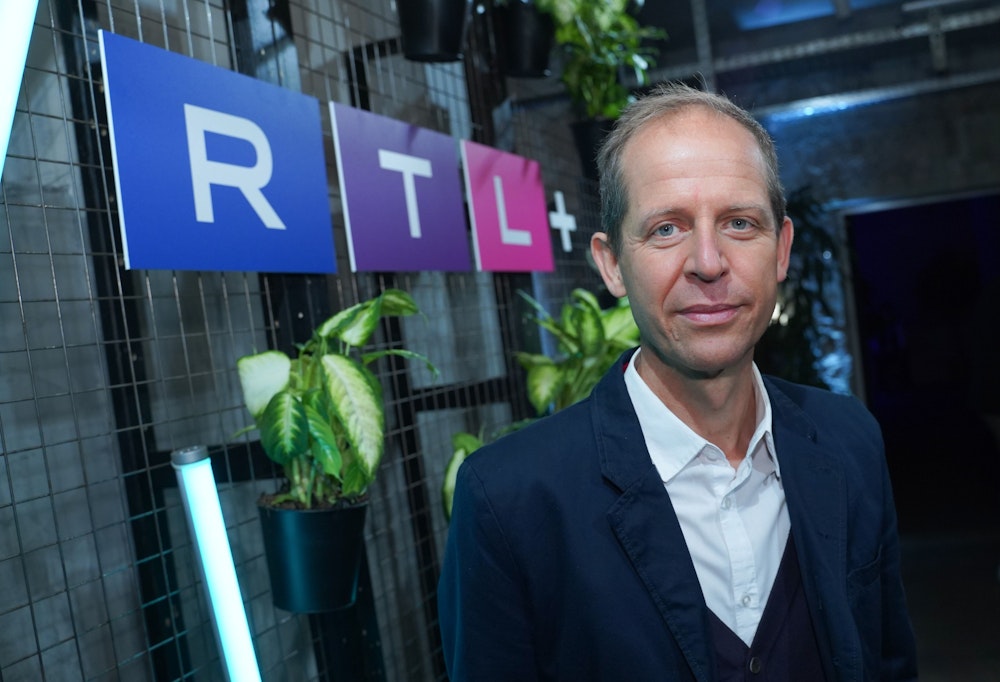 Aus für TVNOW, aber ein Neuanfang: Stephan Schäfer, Chef von Gruner + Jahr, bei der Vorstellung der neuen Streamingplattform RTL+ im November 2021.