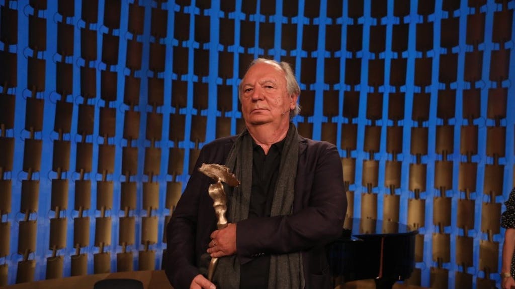 Wilfried Schmickler mit dem Bayerischen Kabarettpreis