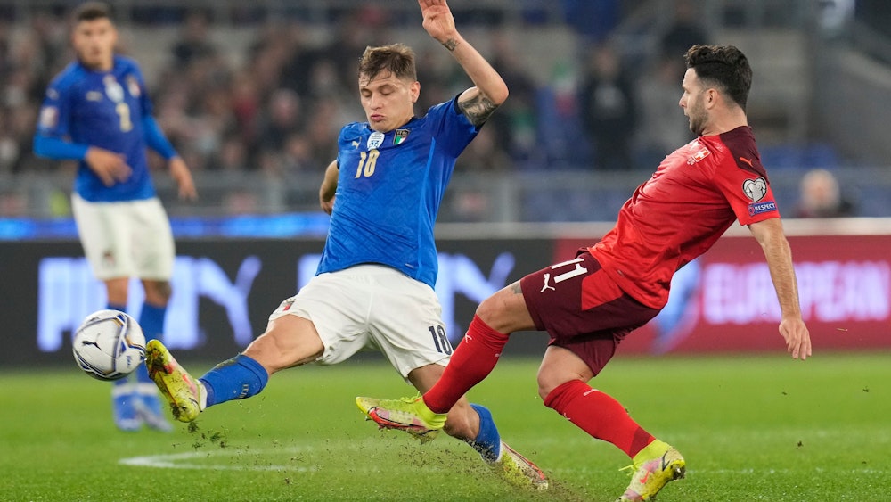 Italien spielt in der WM-Qualifikation gegen die Schweiz.