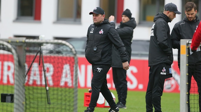 Steffen Baumgart trainiert den 1. FC Köln.