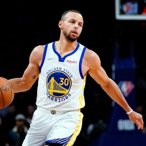 Warriors-Spielmacher Stephen Curry war im NBA-Topspiel gegen die Brooklyn Nets unaufhaltbar