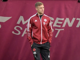Joshua Kimmich vom FC Bayern München im Trainingsanzug.